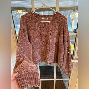 BB Dakota Cable-knit Sweater